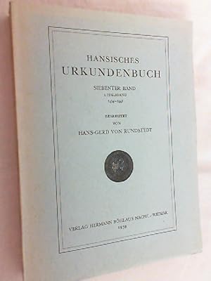 Hansisches Urkundenbuch - 7. Band, 1. Halbband 1434-1441