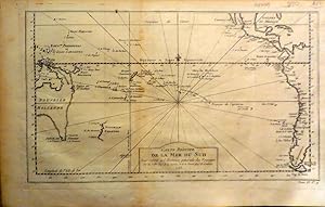 Imagen del vendedor de Carte Reduite de la mer du sud a la venta por Anah Dunsheath RareBooks ABA ANZAAB ILAB