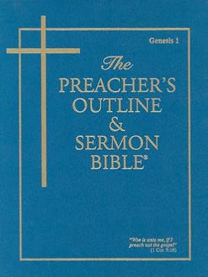 Image du vendeur pour Preacher's Outline & Sermon Bible-KJV-Genesis 1: Chapters 1-11 (Paperback or Softback) mis en vente par BargainBookStores