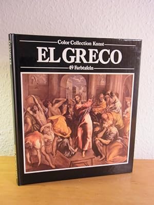 Bild des Verkufers fr El Greco. 48 Farbtafeln. Color Collection Kunst zum Verkauf von Antiquariat Weber