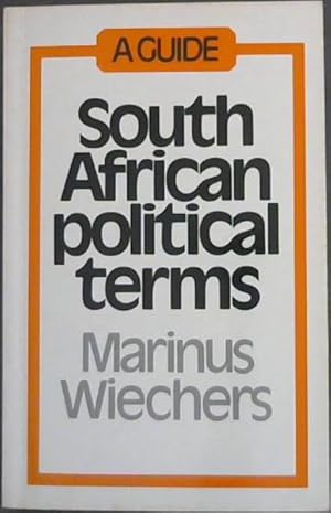 Image du vendeur pour South African political terms mis en vente par Chapter 1