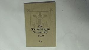 Bild des Verkufers fr Oberammergau Passion Play 1980 zum Verkauf von Goldstone Rare Books