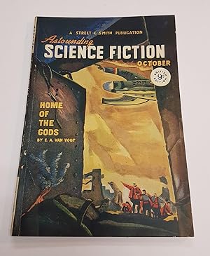 Bild des Verkufers fr Astounding Science Fiction - Vol V - No. 12 (British Edition 9D) - October 1947 - Home of the Gods; An Enemy of Knowledge; Project; Answer zum Verkauf von CURIO