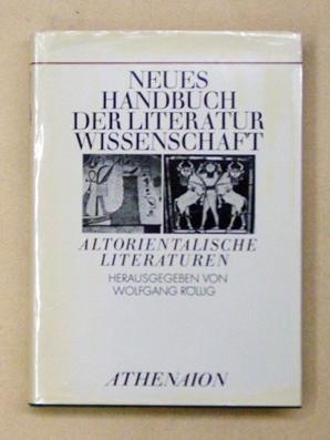 Bild des Verkufers fr Altorientalische Literatur. zum Verkauf von antiquariat peter petrej - Bibliopolium AG