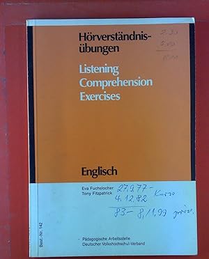 Imagen del vendedor de Hrverstndnisbungen Englisch. Listening Comprehension Exercises. a la venta por biblion2