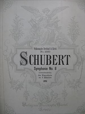 SCHUBERT Franz Symphonie No 8 Piano