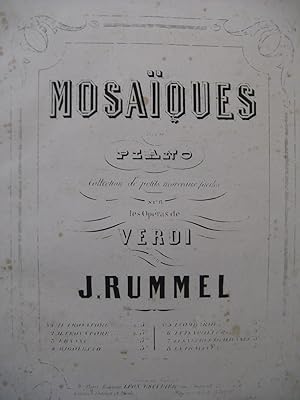 Seller image for RUMMEL J. Il Trovatore Piano ca1860 for sale by partitions-anciennes
