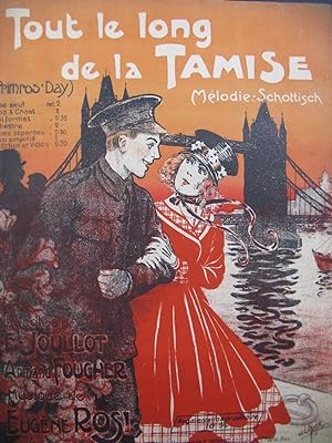 Tout le long de la Tamise CLÉRICE Frères Illustration ca1915