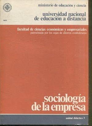 SOCIOLOGIA DE LA EMPRESA UNIDAD DIDACTICA 3.