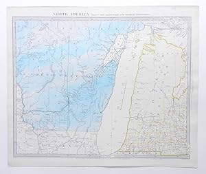 Imagen del vendedor de North America Sheet V. The Northwest and Michigan Territories. a la venta por Buch- und Kunst-Antiquariat Flotow GmbH