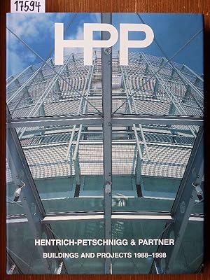 Bild des Verkufers fr HPP - Hentrich-Petschnigg & Partner. Buildings and projects 1988-1998. Essays by Tilmann Buddensieg, Fritz Neumeyer, Stephan Braunfels. zum Verkauf von Michael Fehlauer - Antiquariat