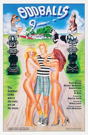 Oddballs (Original one sheet poster for the 1984 Canadian exploitation film)