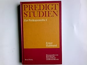 Bild des Verkufers fr Predigtstudien fr das Kirchenjahr 1984/ 1985 zur Perikopenreihe I -Erster Halbband; zum Verkauf von Antiquariat Buchhandel Daniel Viertel