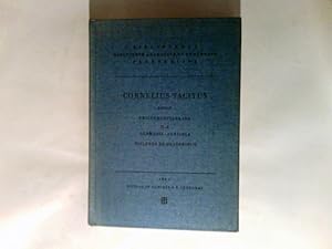 Bild des Verkufers fr Cornelii Taciti libri qui supersunt: Germania, Agricola, Dialogus de oratoribus Bibliotheca scriptorum Graecorum et Romanorum Teubneriana zum Verkauf von Antiquariat Buchhandel Daniel Viertel