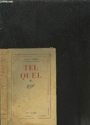 Image du vendeur pour TEL QUEL mis en vente par Le-Livre