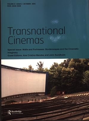 Seller image for Walls and Fortresses - Borderscapes and the Cinematic Imaginiary; in: Vol. 6 Issue 2 Transnational Cinemas; for sale by books4less (Versandantiquariat Petra Gros GmbH & Co. KG)