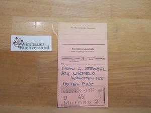 Seller image for Originaleinlieferungsschein fr Postanweisung von Murnau nach Walchensee Urfeld for sale by Antiquariat im Kaiserviertel | Wimbauer Buchversand