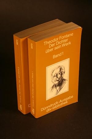 Seller image for Theodor Fontane. Der Dichter ber sein Werk. Hrsg. von Richard Brinkmann, in Zusammenarbeit mit Waltraud Wiethlter for sale by Steven Wolfe Books