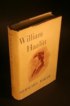 Seller image for William Hazlitt. for sale by Steven Wolfe Books