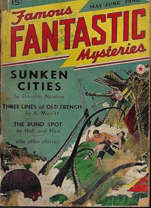 Imagen del vendedor de FAMOUS FANTASTIC MYSTERIES: May - June 1940 ("The Blind Spot") a la venta por Books from the Crypt