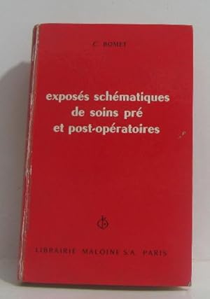 Seller image for Exposs schmatiques de soins pr et post-opratoires for sale by crealivres