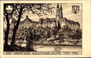 Ansichtskarte / Postkarte Klosterneuburg in Niederösterreich, schöne Detailansicht