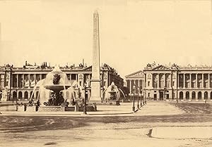 Bild des Verkufers fr Paris - Place de la Concorde. Orig.-Photo. zum Verkauf von Antiquariat Les-art