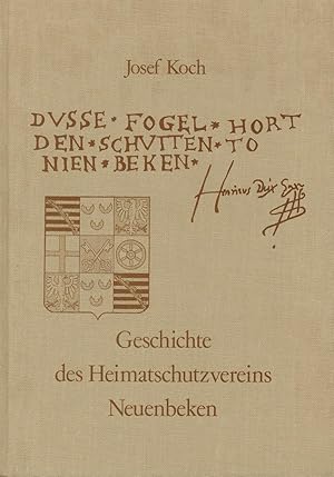 Bild des Verkufers fr Geschichte des Heimatschutzvereins Neuenbeken zum Verkauf von Paderbuch e.Kfm. Inh. Ralf R. Eichmann