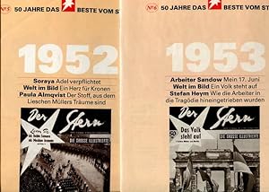 2 Hefte: 50 Jahre das Beste vom Stern Nr. 5 1952 Soraya. Adel verpflichtet Welt im Bild / Paula A...