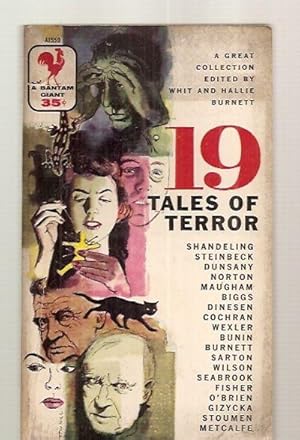 Image du vendeur pour 19 TALES OF TERROR mis en vente par biblioboy