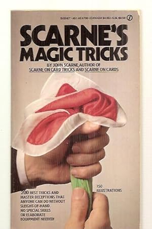 Imagen del vendedor de SCARNE'S MAGIC TRICKS a la venta por biblioboy