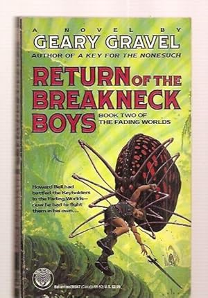 Imagen del vendedor de RETURN OF THE BREAKNECK BOYS: BOOK TWO OF THE FADING WORLDS a la venta por biblioboy