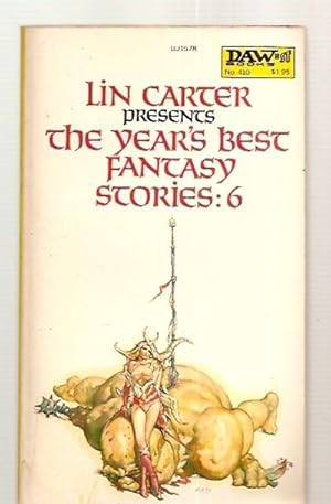 Seller image for THE YEAR'S BEST FANTASY STORIES 6 for sale by biblioboy