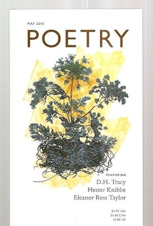 Seller image for Poetry Volume CXCVI Number 2 May 2010 for sale by biblioboy