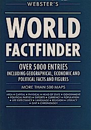 Seller image for Webster's world factfinder : over 5000 entries including geographical, economic and political facts and figures; more than 500 maps / [editor Michael Upshall]. for sale by Schrmann und Kiewning GbR