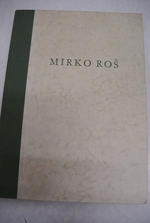 Image du vendeur pour Festschrift Mirko Ros. mis en vente par Antiquariat Bookfarm