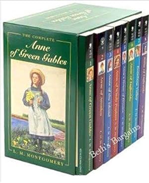 Seller image for Anne of Green Gables, Complete 8-Book Box Set: Anne of Green Gables; Anne of the Island; Anne of Avonlea; Anne of Windy Poplar; Anne's House of . Ingleside; Rainbow Valley; Rilla of Ingleside for sale by Lakeside Books