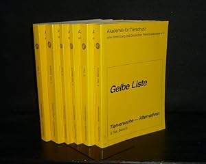 Gelbe Liste: Tierversuche - Alternativen. [3 Teile in 6 Bänden]. - Teil 1, Band 1 und 2: Sicherhe...