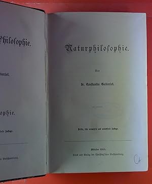 Immagine del venditore per Naturphilosophie. Lehrbuch der Naturphilosophie. venduto da biblion2