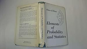 Seller image for Elements of Probability and Statistics for sale by Goldstone Rare Books