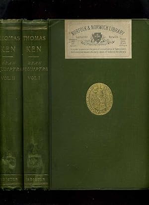 Bild des Verkufers fr The Life of Thomas Ken D D Bishop of Bath and Wells 2 Volumes zum Verkauf von Roger Lucas Booksellers
