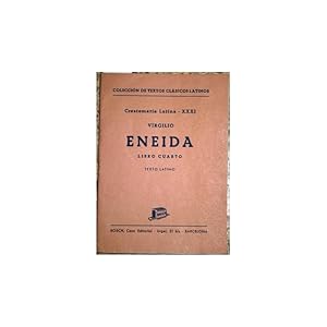 Seller image for Eneida. Libro cuarto. Texto latino for sale by Librera Salamb