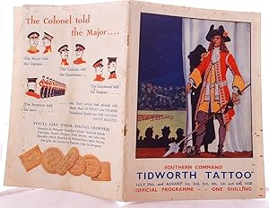 Southern Command Tidworth Tattoo July 30th and August 1st,2nd,3rd,4th,5th and 6th1938