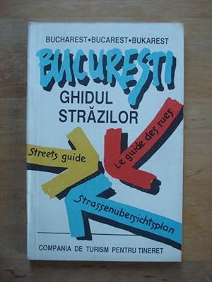 Seller image for Bucuresti / Bucharest / Bucarest / Bukarest - Ghidul Strazilor / Streets Guide / Le guide des rues / Strassenuebersichtplan for sale by Antiquariat Birgit Gerl