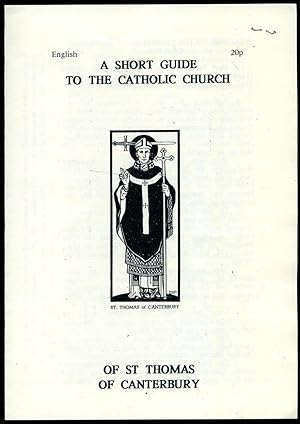 Bild des Verkufers fr A Short Guide to the Catholic Church of St. Thomas of Canterbury zum Verkauf von Little Stour Books PBFA Member