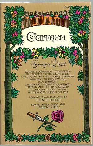 Bild des Verkufers fr Carmen by Georges Bizet: Complete companion to the opera zum Verkauf von Sabra Books