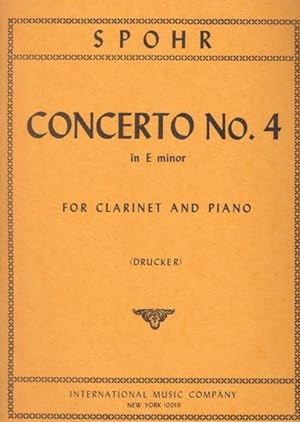 Clarinet Concerto No.4 in e minor - Clarinet & Piano