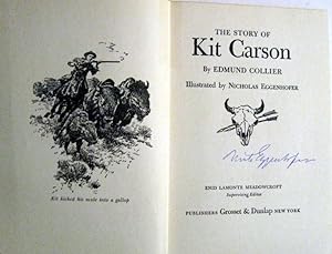 Bild des Verkufers fr The Story of Kit Carson zum Verkauf von Trilby & Co. Books