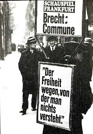 Bertold Brecht: Die Tage der Commune.