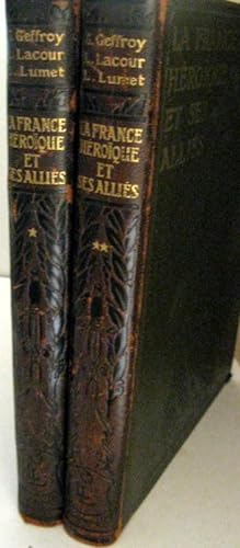 Immagine del venditore per La France Heroique et ses Allies Tome I: 1914-1916 & Tome II: 1916-1919 venduto da Trilby & Co. Books